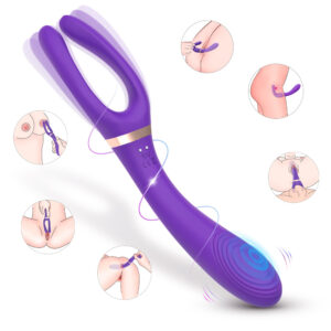 Couples Dual Pleasure Magic Vibe (Purple)