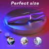 Couples Dual Pleasure Magic Vibe (Purple)