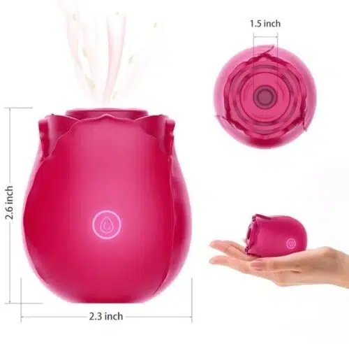 Luxury 🌹 Rose Sucking Vibrator (Pink)