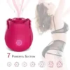 Luxury 🌹 Rose Sucking Vibrator (Pink)