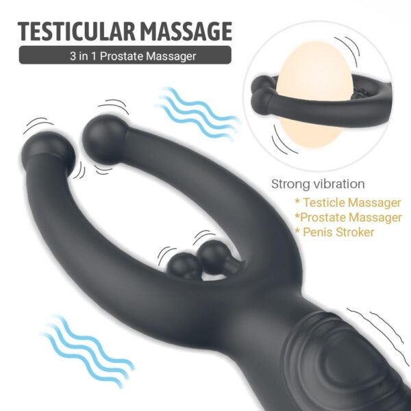 Arouse 3 in 1 Prostate Remote Control Massager
