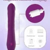 DeLux Thrusting Pulsating Vibrating Silent Rabbit Vibrator
