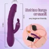 DeLux Thrusting Pulsating Vibrating Silent Rabbit Vibrator