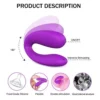 Desirous Vebe Couples Vibrator (Purple)