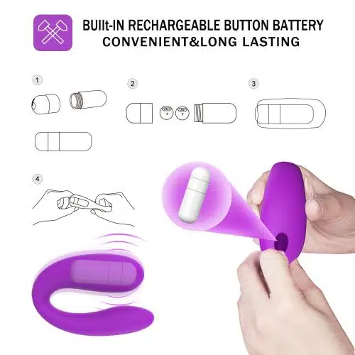 Desirous Vebe Couples Vibrator (Purple)