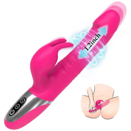 Destiny Thrusting Vibrating Rabbit (Pink)