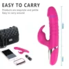 Destiny Thrusting Vibrating Rabbit (Pink)