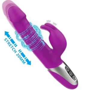 Destiny Thrusting Vibrating Rabbit (Purple)