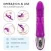 Destiny Thrusting Vibrating Rabbit (Purple)