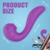 Echo 3 in 1 Clitoral Sucking & Licking Vibrator (Purple)