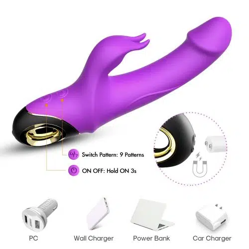 Enchanting The Super Quiet Rotating Rabbit Vibrator