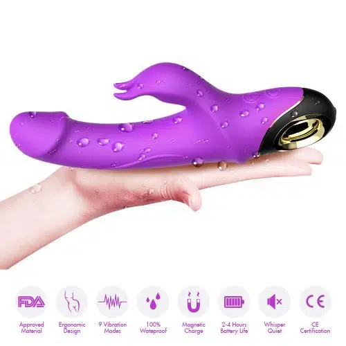 Enchanting The Super Quiet Rotating Rabbit Vibrator