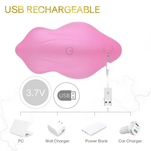 Exotic Couples Panty Vibe (Pink)