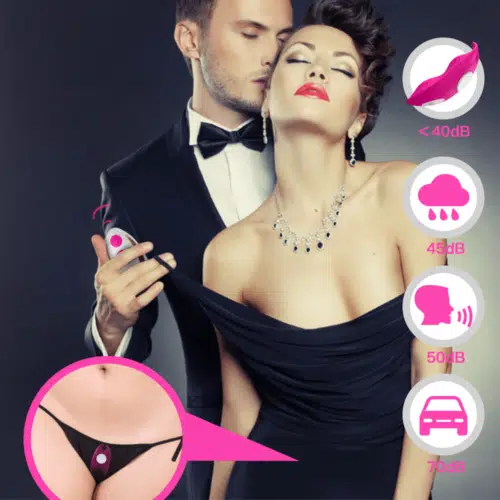 The Magic Rabbit Silent Panty Vibrator Pink