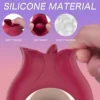 French Kiss Licking BioAir Vibrator (Red)