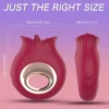 French Kiss Licking BioAir Vibrator (Red)
