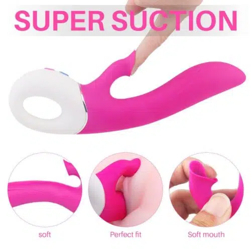G Kiss Pleasure Air Suction Vibrator (Pink)