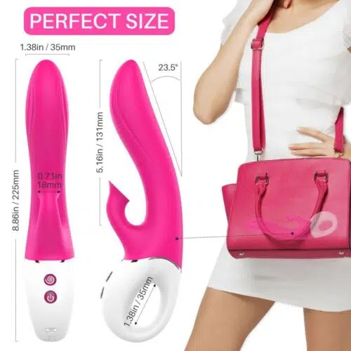 G Kiss Pleasure Air Suction Vibrator (Pink)