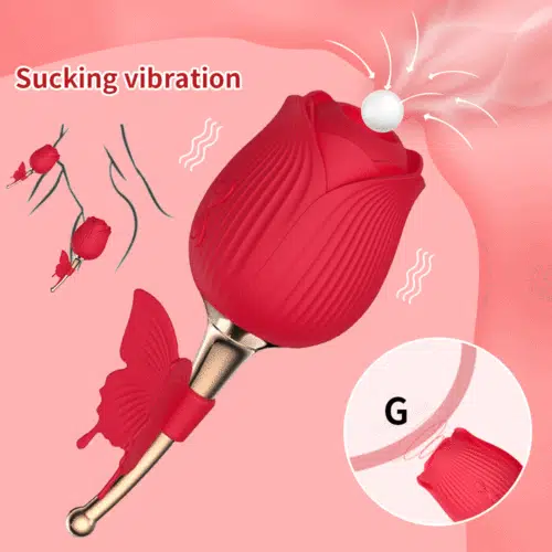 Charmed™ 4 in 1 Rose Air Pulse Vibrator