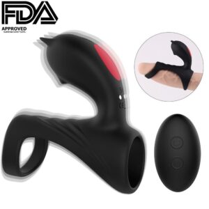King Cock Luxury Couples Ring