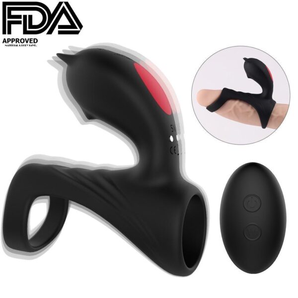 King Cock Luxury Couples Ring