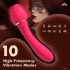 2 in 1 Rose Queen Suction Vibrator