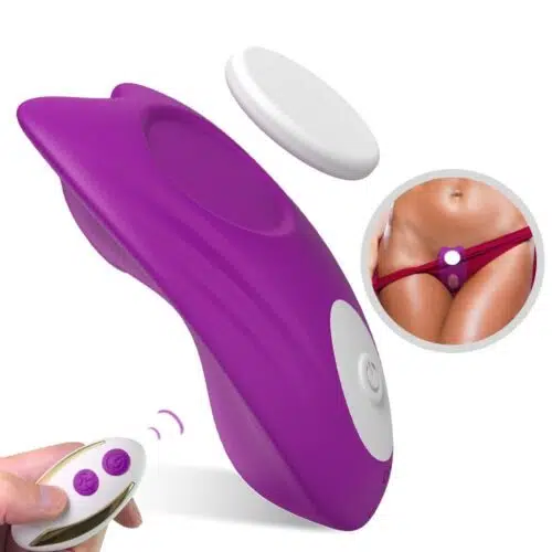 Magnetica® Panties Vibrator (Purple)