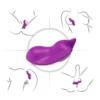 Magnetica® Panties Vibrator (Purple)