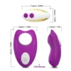 Magnetica® Panties Vibrator (Purple)