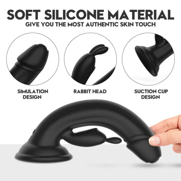 Satisfy Magic Rabbit Vibrator Dildo