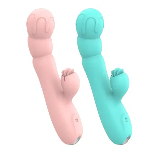 Pleasures Licking Vibrator (Turquoise)