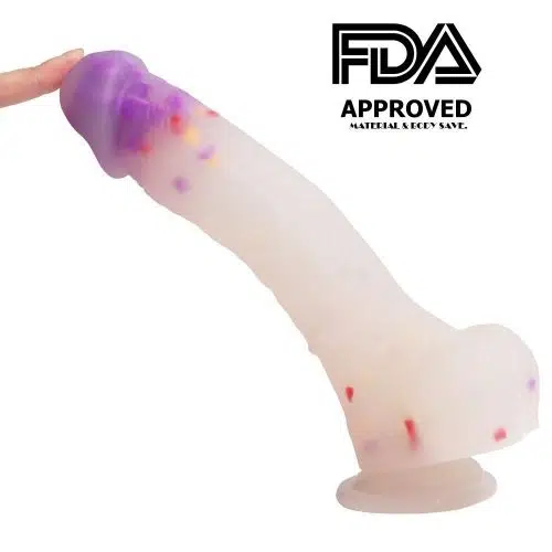 Mighty Magic Purple Dildo 19.5cm