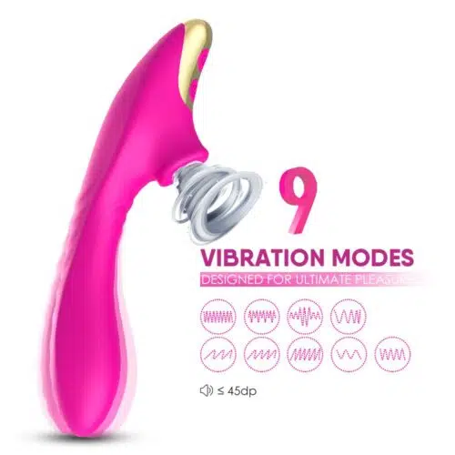 My Secret ™ Pleasure Air Silent Vibrator (Pink)