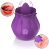 Luxury🌹Rose Tongue Vibrator (Purple)