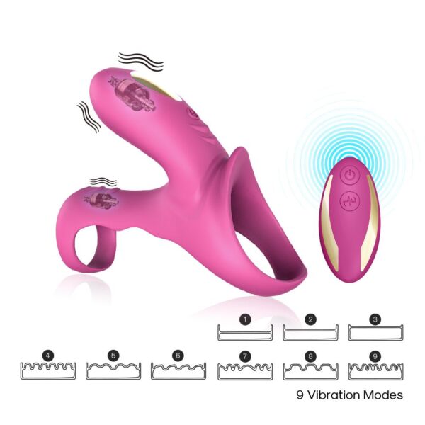Performance Plus Couples Cock Ring (Pink)