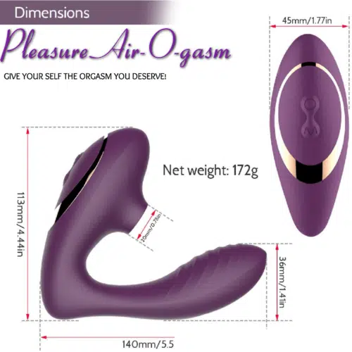 Pleasure Air-O-gasm (Purple)