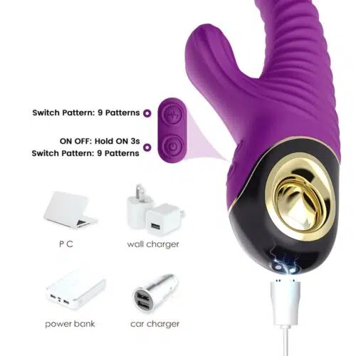 Curves Premium Luxury Vibrator (Purple)