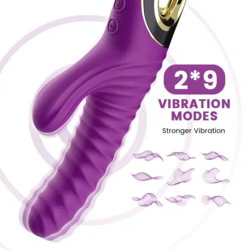 Curves Premium Luxury Vibrator (Purple)