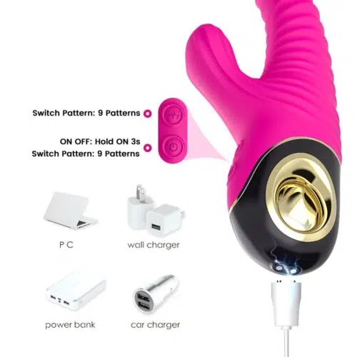 Curves Premium Luxury Vibrator (Pink)