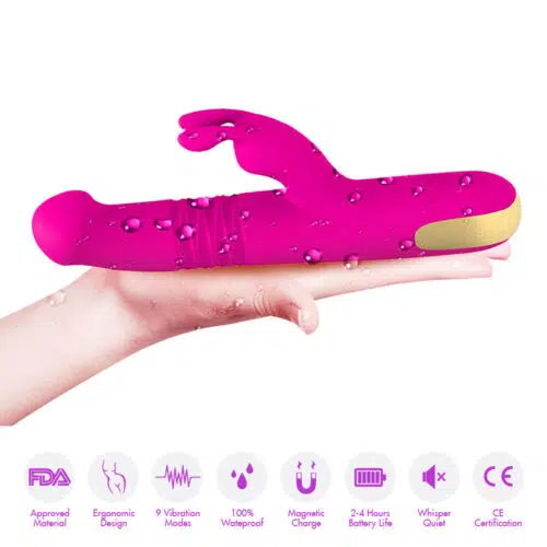 Aristaeus Rotating Thrusting Rabbit Vibrator