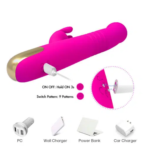 Aristaeus Rotating Thrusting Rabbit Vibrator