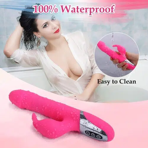 Destiny Thrusting Vibrating Rabbit (Pink)
