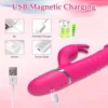 Destiny Thrusting Vibrating Rabbit (Pink)