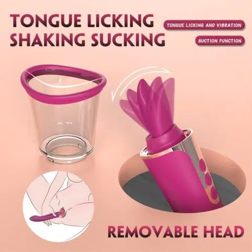 Cleopatra Licking Pro 3 in 1 BioAir Vibrator