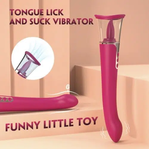 Cleopatra Licking Pro 3 in 1 BioAir Vibrator
