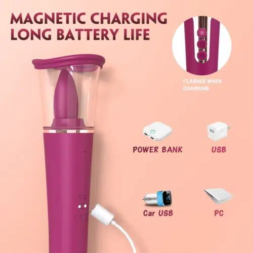 Cleopatra Licking Pro 3 in 1 BioAir Vibrator
