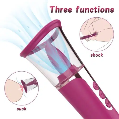 Cleopatra Licking Pro 3 in 1 BioAir Vibrator