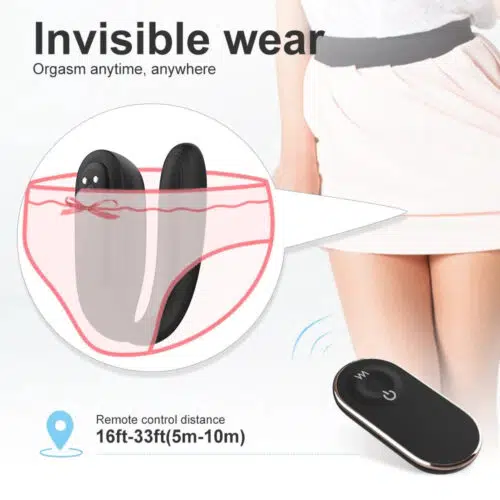Vibe-Us Couples Remote Vibrator