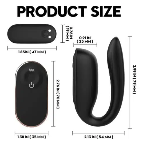 Vibe-Us Couples Remote Vibrator