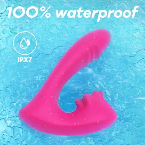 The One And Only 3 in 1 Licking Bio Air Vibrator (Pink)